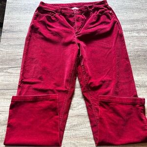craft and barrow Woman Corduroy Pants Size 12